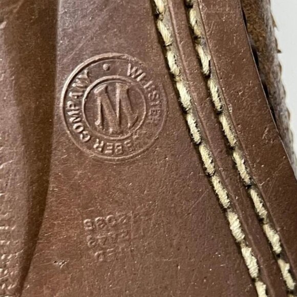 G.H. Bass & Co Wilton Brown Leather Boots Fur Pull On Men's Size 9 US - Picture 14 of 14